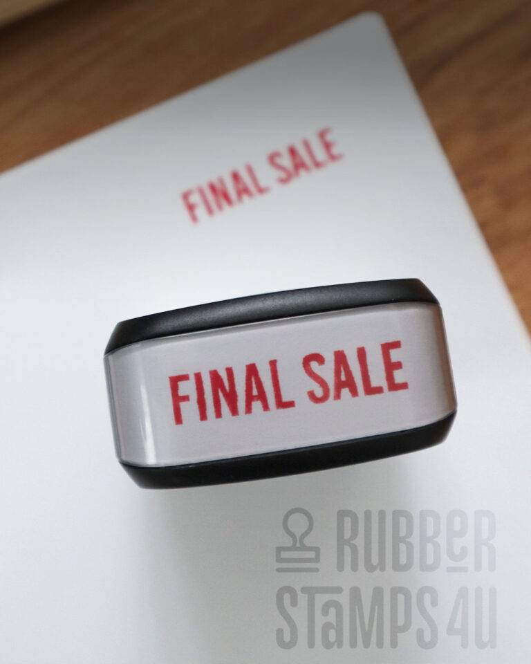 final sale stamp