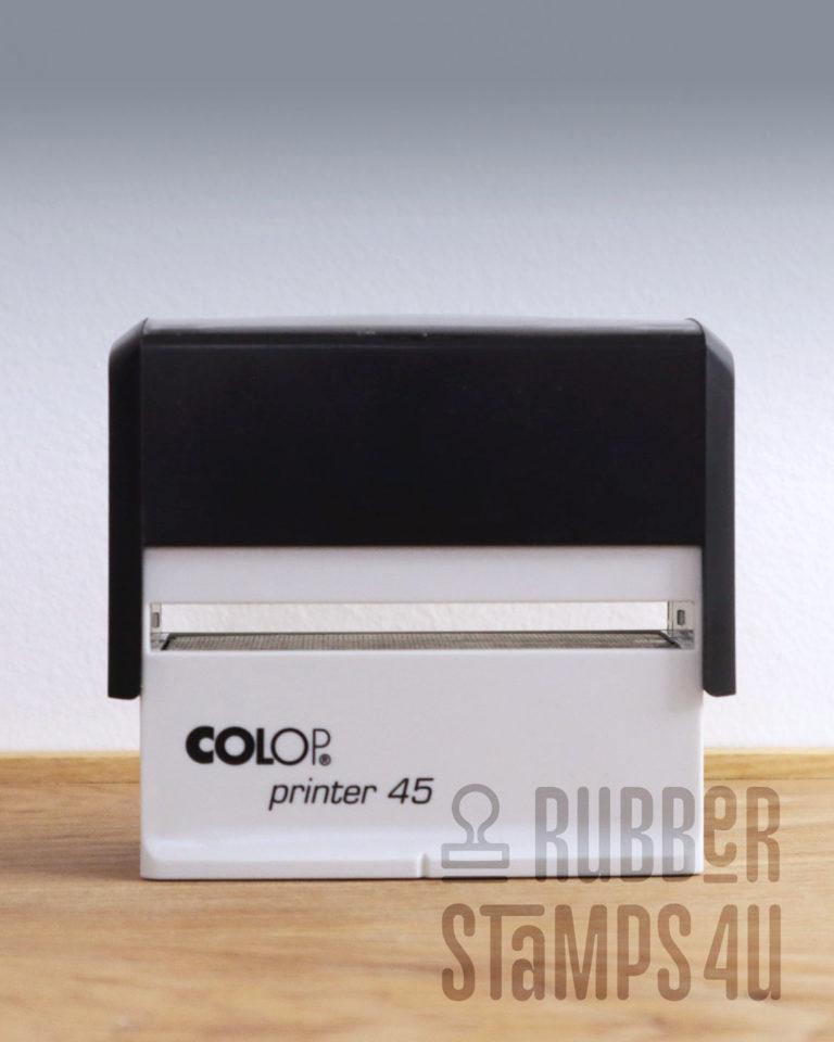 self inking stamp printer 45