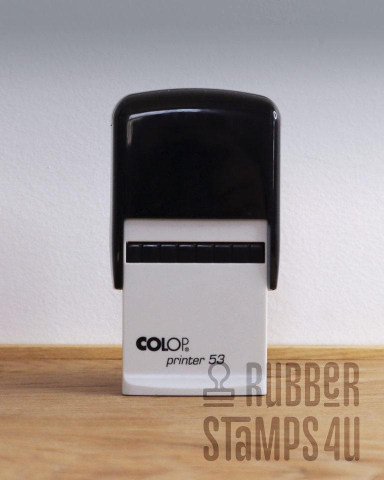 self inking stamp printer 53