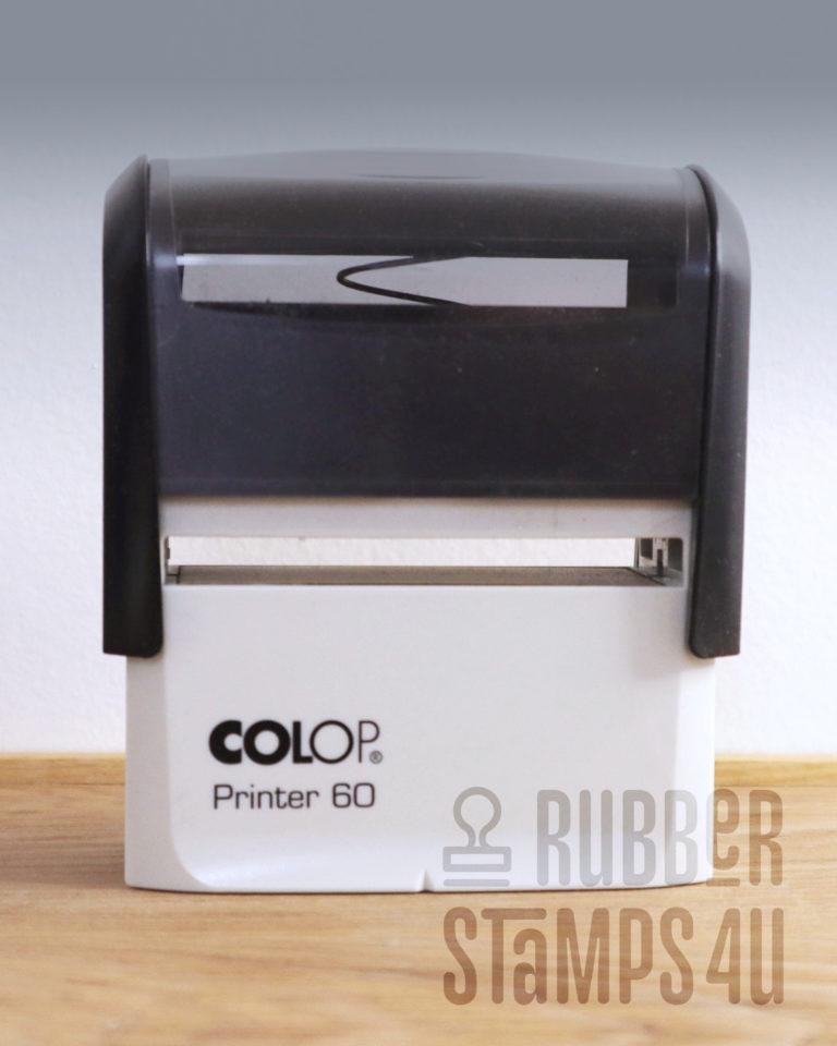 self inking stamp printer 60