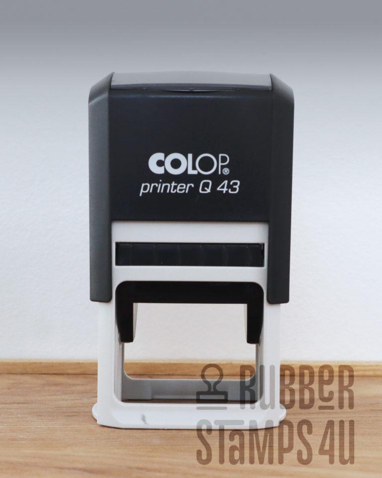 Colop Printer Q 43 self inking rubber stamp