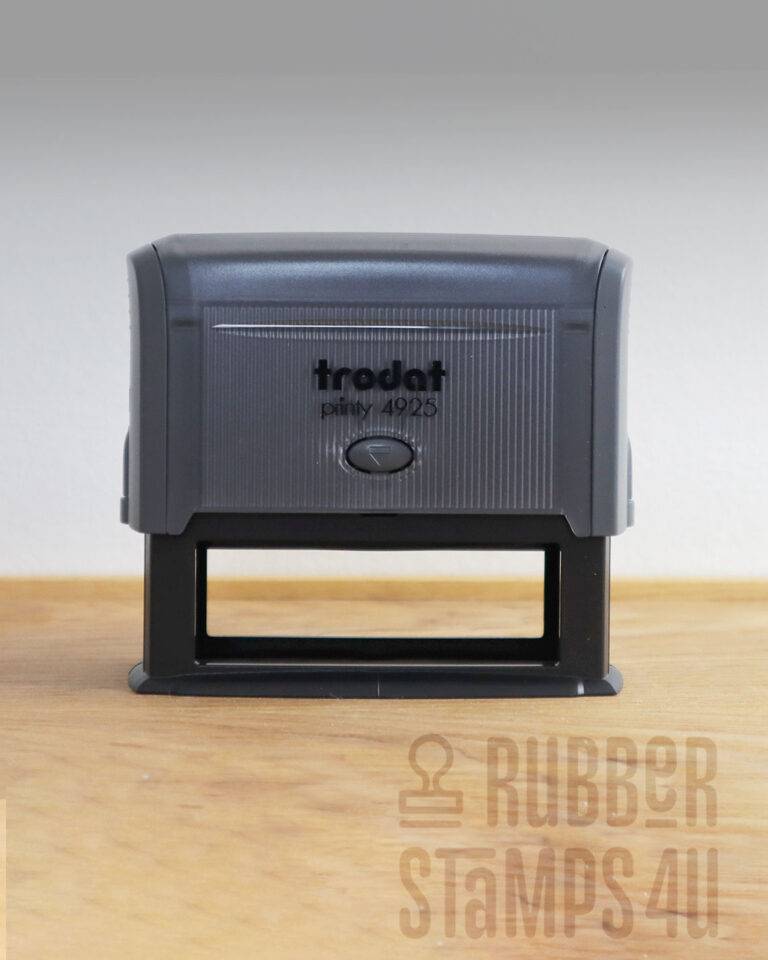 Trodat Printer 4925 Self Inking Rubber Stamp