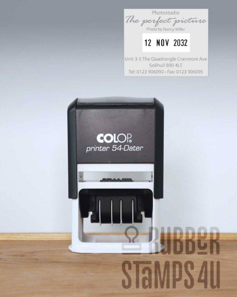 Colop Printer 54 Dater Self Inking Stamp