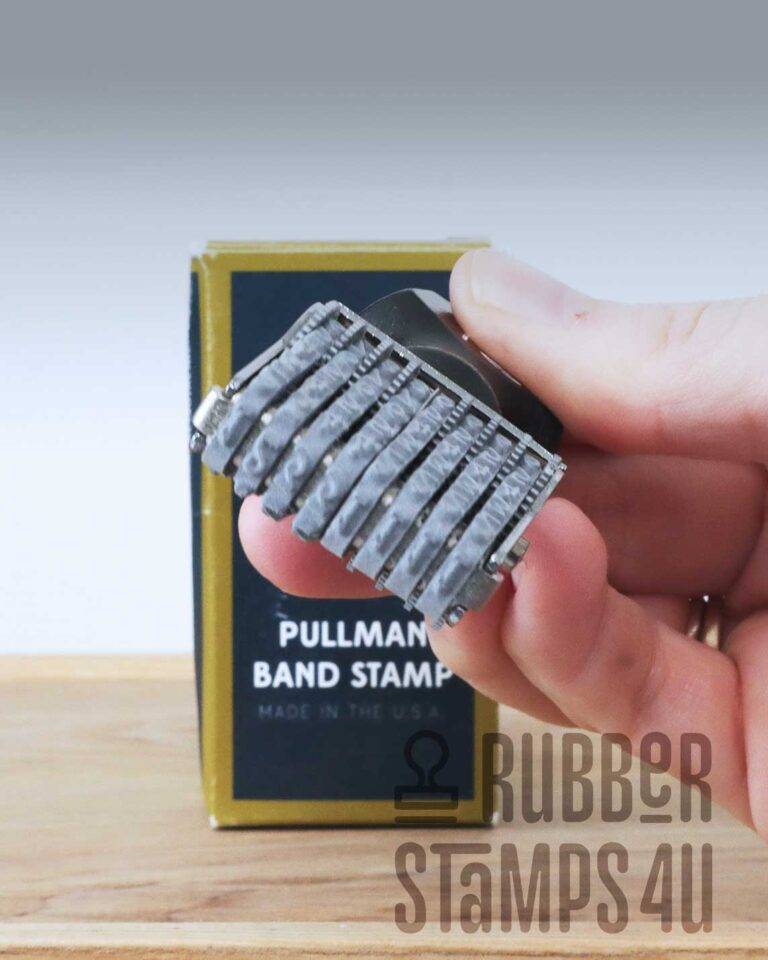 Pullman Band Stamp Alpha Numeric 8 Bands - Image 3